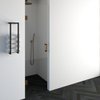 Saniclass Create douchedeur 60x200cm profielloos met antikalk en 8mm veiligheidsglas koper SW486586 Saniclass Create douchedeur 60x200cm profielloos met antikalk en 8mm veiligheidsglas koper SW486586