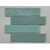 ÉCHANTILLON Terravito Mellina Carrelage mural céramique - 6x24,6cm - 8mm - Bleu clair SW1441121