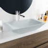 Mondiaz Topi waskom 59.5x34.5x10cm rechthoek opbouw Solid Surface Clay/Clay SW643582 Mondiaz Topi waskom 59.5x34.5x10cm rechthoek opbouw Solid Surface Clay/Clay SW643582