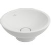 Villeroy en Boch Loop en Friends opzetwastafel met plug met keramische afdekking O38cm met overloop ceramic+ wit 1020124 Villeroy en Boch Loop en Friends opzetwastafel met plug met keramische afdekking O38cm met overloop ceramic+ wit 1020124