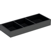 Geberit VARIFORM lade-inzet H-indeling - 15x6.2x37.3cm - donkergrijs (antraciet) SW420179