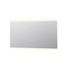 INK SP4 Miroir - 160x4x80cm - LED en bas et en haut à changement de couleur - dimmable - aluminium Argent SW157942