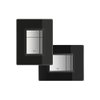 Grohe Skate Cosmopolitan wc bedieningsplaat glas in zwart 0729166 Grohe Skate Cosmopolitan wc bedieningsplaat glas in zwart 0729166