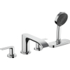 Hansgrohe VIVENIS 4-gats badrandmengkraan - met sbox - hoogglans chroom SW647123