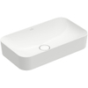 Villeroy & Boch finion opzetwastafel - 60x35cm - zonder kraangat - zonder overloop CeramicPlus - White Alpine (glans wit) SW106464