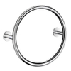 Smedbo Dry handdoekradiator 50cm circle RVS gepolijst SW542779 Smedbo Dry handdoekradiator 50cm circle RVS gepolijst SW542779