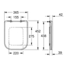 GROHE Bauedge ceramic wc-zitting soft close alpine wit SW862638