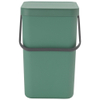 Brabantia Sort & Go Poubelle - 25 litres - poignée - fir green SW1117371