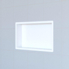 Saniclass Hide luxe inbouwnis - 30x60x10cm - met flens - wit mat SW641734
