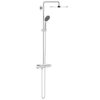 Grohe Vitalio Joy XXL douchesysteem met douchekraan thermostatisch en tray met hoofddouche en handdouche m. 3 standen chroom SW94463 Grohe Vitalio Joy XXL douchesysteem met douchekraan thermostatisch en tray met hoofddouche en handdouche m. 3 standen chroom SW94463