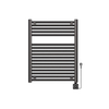 Wiesbaden Elara Elektrische radiator Smart WiFi - 76.6x60cm - PVD - gunmetal (antraciet) SW1210963