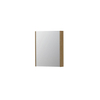 INK SPK2 spiegelkast – 60x74x14 cm – 1 deur, dubbelzijdige spiegeldeurr – Fineer Natur SW440254