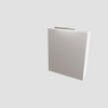 MONDIAZ CUBB Spiegelkast - 60x70x16cm - 1 deur - carrara marmer SW410329 MONDIAZ CUBB Spiegelkast - 60x70x16cm - 1 deur - carrara marmer SW410329