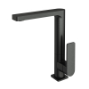Hotbath Gal Wastafelmengkraan Draaibare uitloop - PVD - geborsteld gunmetal (antraciet) SW656133