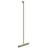 Wiesbaden Alonzo Vloerwisser - 42x115cm - met ophanghaak - PVD - geborsteld messing (goud) SW1247982