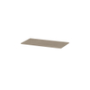 INK Topdeck Plan vasque - 90x45x2cm - pour meuble sous-vasque - MFC Chêne ivoire SW798484