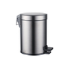 Fortifura Calvi pedaalemmer - 5 liter - rond - PVD - geborsteld gunmetal (antraciet) SW1111580