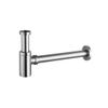 Fortifura Calvi siphon - abaissé - inox brossé SW696217