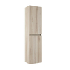 Saniclass Vita Armoire haute - 140x35x27cm - 2 portes - chêne clair SW1413864