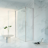 Fortifura Galeria Douchecabine - 60x140x200 - Profiel veiligheidsglas - antikalk - hoogglans chroom SW1444091