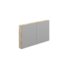 Thebalux Type D spiegelkast – 120x70 cm – indirecte LED – Wit glans SW787339