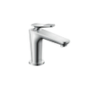 Hansgrohe Axor Citterio C 1-gats toiletkraan 90 coolstart m. afvoerplug en cubic cutvoorsprong 12.8cm - chroom SW1152025