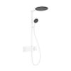 Hansgrohe Raindance alive S - showerpipe - 300 - 2jet - ecosmart - thermostaat - mat wit SW1388123