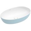Villeroy en Boch Artis opzetwastafel ovaal 61x41x12.5cm zonder kraangat zonder overloop fog SW68818 Villeroy en Boch Artis opzetwastafel ovaal 61x41x12.5cm zonder kraangat zonder overloop fog SW68818