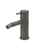 Hotbath Cobber Bidetmengkraan L-uitloop - zonder waste - mat/glans verouderd ijzer (zwart) SW73684