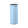 Brabantia Touch Bin Poubelle - 30 litres - seau intérieur en plastique - dreamy blue SW1117318