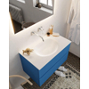 MONDIAZ VICA 80cm badmeubel jeans 2 lades wastafel moon midden zonder kraangat SW410802 MONDIAZ VICA 80cm badmeubel jeans 2 lades wastafel moon midden zonder kraangat SW410802