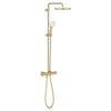 GROHE Tempesta 250 colonne de douche - avec thermostat mural - cool sunrise brossé (doré) SW1587942