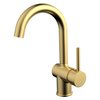 Best Design Nero wastafelmengkraan met draaibare uitloop goud mat SW545381 Best Design Nero wastafelmengkraan met draaibare uitloop goud mat SW545381
