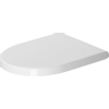 Duravit Starck 3 WC-zitting 43.1x37x4.3cm met softclose met quickrelease Kunststof wit Glanzend 0290272 Duravit Starck 3 WC-zitting 43.1x37x4.3cm met softclose met quickrelease Kunststof wit Glanzend 0290272
