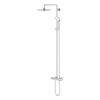 Grohe Euphoria System 260 ensemble de douche pluie apparent – thermostatique bain – douche de tête Ø 26 cm – douchette de massage – chrome SW536439