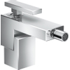 Hansgrohe AXOR Edge 1-gats bidetkraan met push open garnituur chroom SW358620 Hansgrohe AXOR Edge 1-gats bidetkraan met push open garnituur chroom SW358620