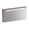 BRAUER Promise Deluxe spiegelkast – 139x70x15 cm – directe LED – 3 deuren, dubbelzijdige spiegeldeuren – Erosion SW720910