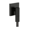 Hansgrohe FixFit Fine E Muuraansluitbocht - zonder terugslagklep - zwart chroom SW1319884