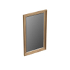 Forzalaqua Reno 2.0 miroir 40x70cm Rectangulaire sans éclairage avec cadre Chêne massif Oyster SW492642