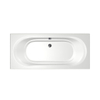 Xenz Martinique ligbad - 180x80cm - met overloop - zonder afvoer - Acryl Wit SW103025 Xenz Martinique ligbad - 180x80cm - met overloop - zonder afvoer - Acryl Wit SW103025