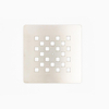 Fortifura Galeria Afvoerrooster - 13x13x1cm - PVD - geborsteld RVS SW543420