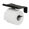Tiger Colar Porte-papier toilette - avec planchette - Noir SW877220