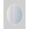 Saniclass Oval miroir – ovale – 60 x 80 cm – LED indirecte tout autour – chauffage de miroir – Argent SW494059