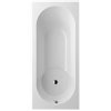 Villeroy en Boch Libra bad 160x70cm quaryl rechthoekig met poten wit 0949982 Villeroy en Boch Libra bad 160x70cm quaryl rechthoekig met poten wit 0949982