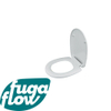 FugaFlow Efficiente Acces Abattant WC - quickrelease - softclose - duroplast - 43.7x36.1x6.1cm - blanc brillant SW1123448