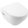 Villeroy & Boch Architectura Pack combiné WC mural M - 35x48x35,5cm - chasse profonde Twistflush - avec abattant softclose et quickrelease - blanc SW1162267