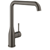 Grohe Essence New Keukenkraan - l uitloop - brushed hard graphite (antraciet) SW97564