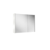 Saniclass Prime spiegelkast – 80x63x16 cm – Zilver glans SW812067