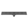 Best Design Moya douchegoot met flens 70 cm Gunmetal SW816143 Best Design Moya douchegoot met flens 70 cm Gunmetal SW816143