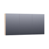 BRAUER Impress Deluxe spiegelkast – 139x70x15 cm – indirecte LED – Sunlit SW242143